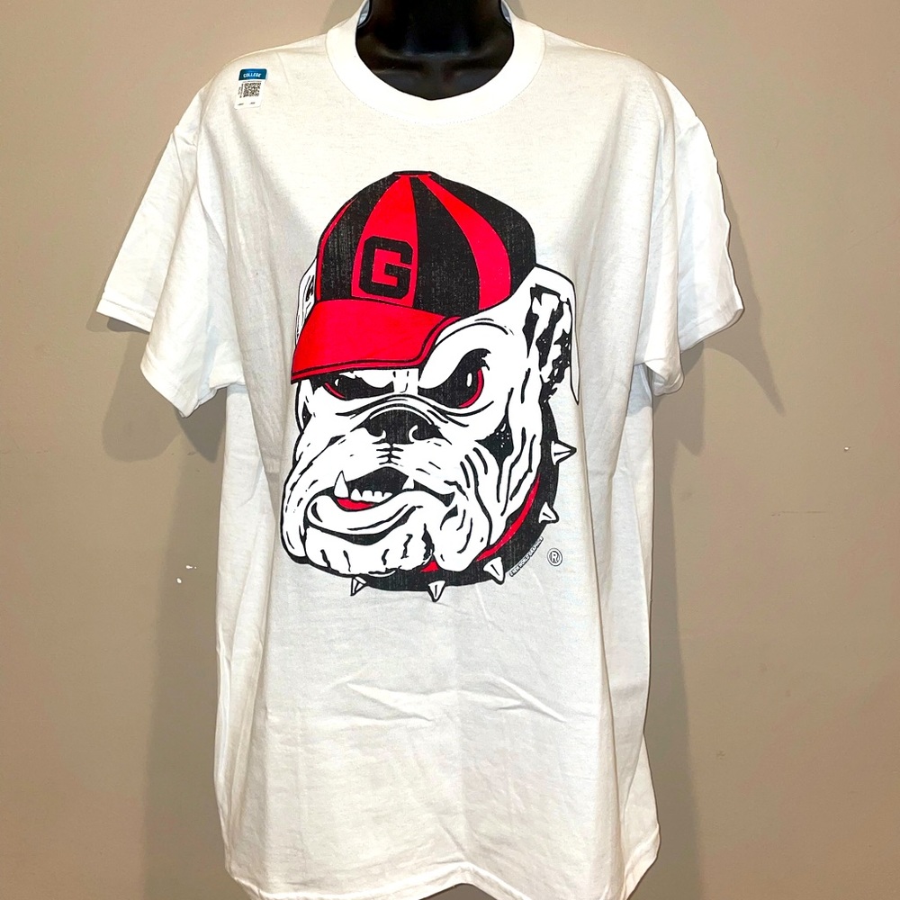 UGA Bulldawg T-shirt WHITE